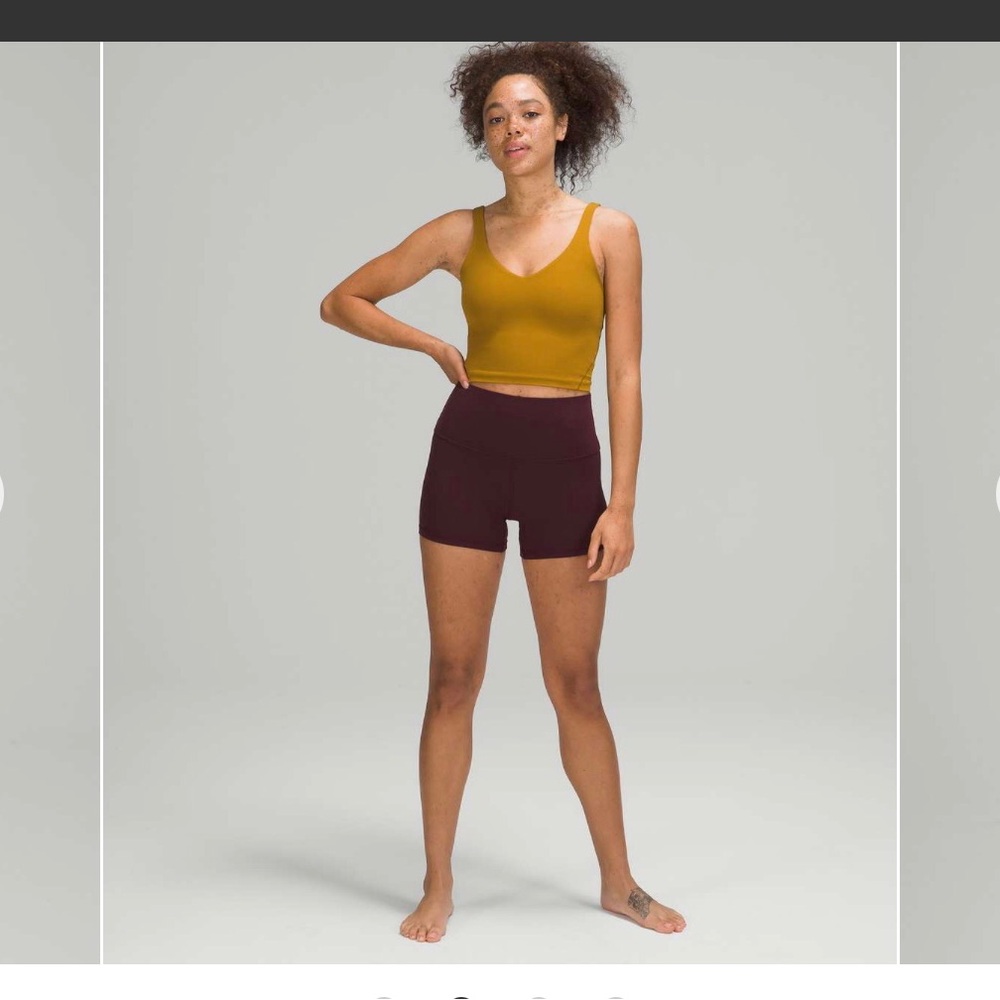 lululemon Align™ Tank Top in  color Gold Spice Size 6
